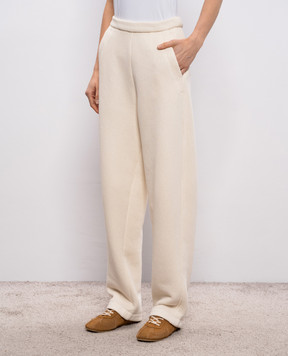 Max Mara Beige insulated sports pants DENTE MXPDENTE