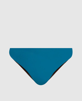 Fisico Blue reversible swimsuit panties CS04MB