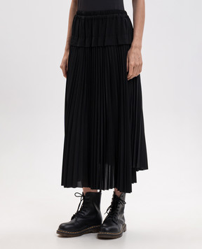 Y`S Yamamoto Black pleated skirt YVS04928