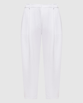MooRER White pants CEYLAN CEYLANJ