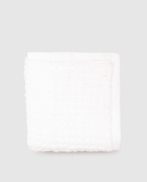 L'appartement White terry towel Texture 30x40 TEXTURECOTTONWASHCLOTH