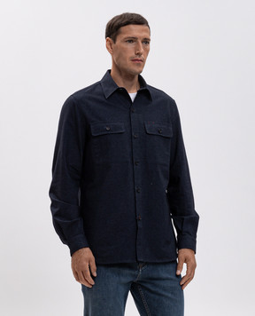 ISAIA Blue shirt OSH009C1247
