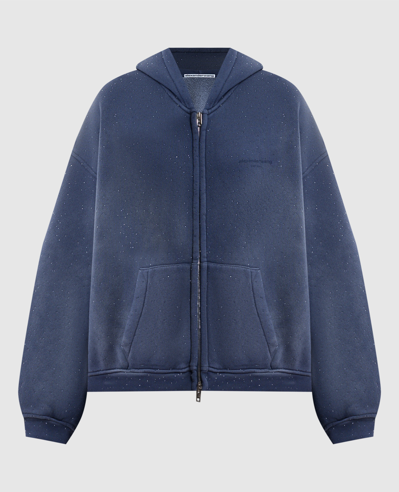 

Blue insulated sports jacket with logo Alexander Wang