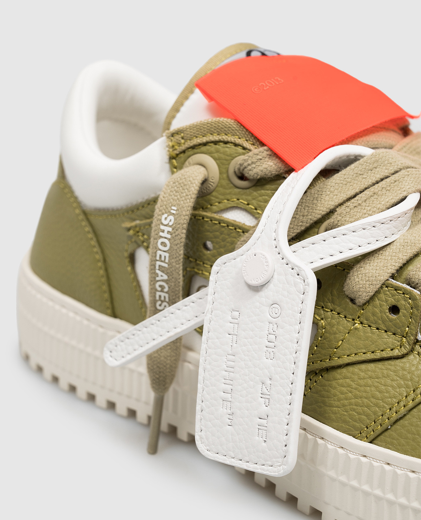 Court 3.0 khaki combo sneakers Off-White 5