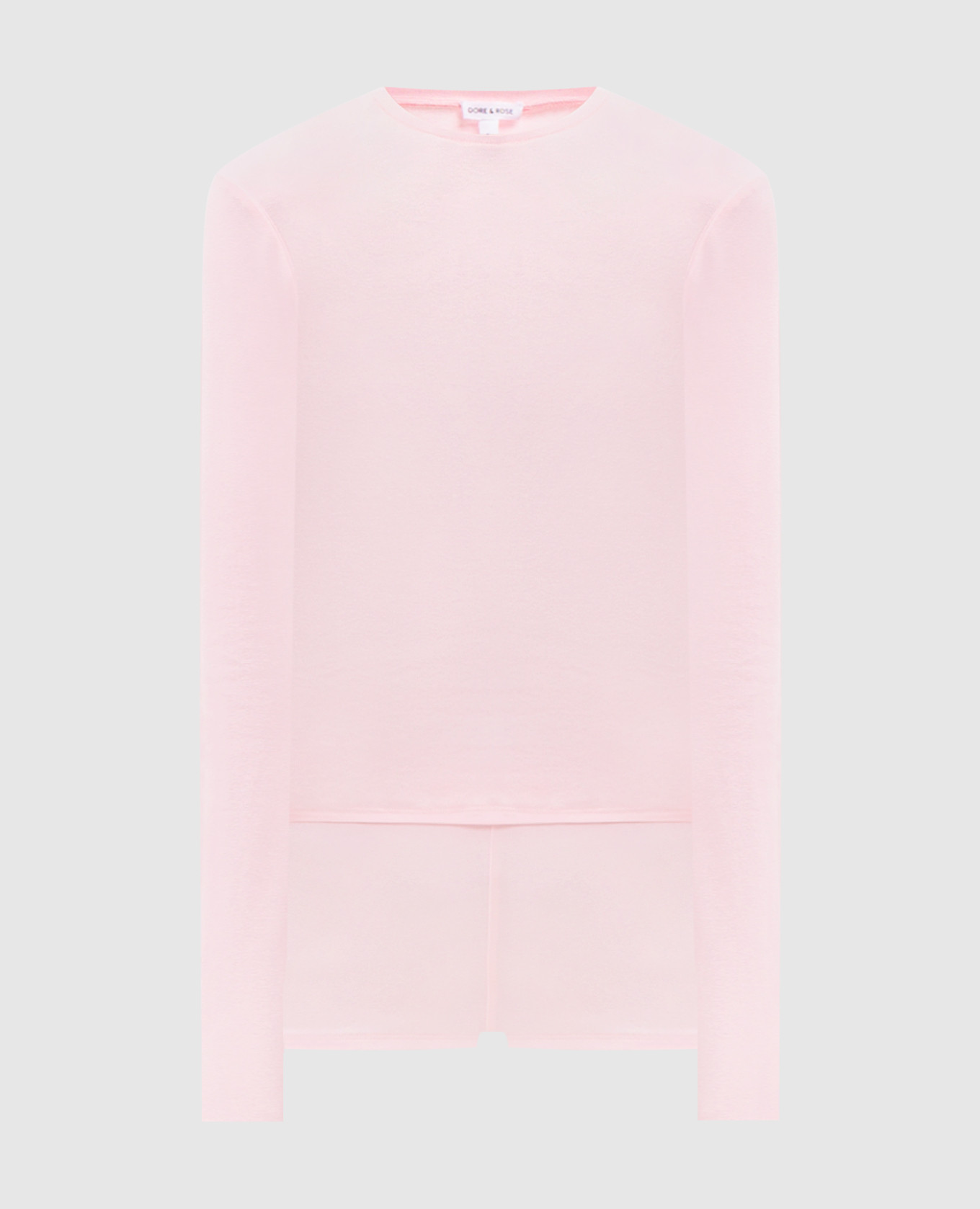 Pink pajamas with logo patch