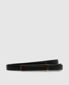 Tom Ford Black leather belt WB328LGO074P