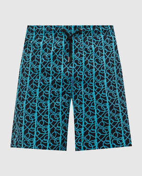 Stefano Ricci Black swim shorts M6B6200070B65405