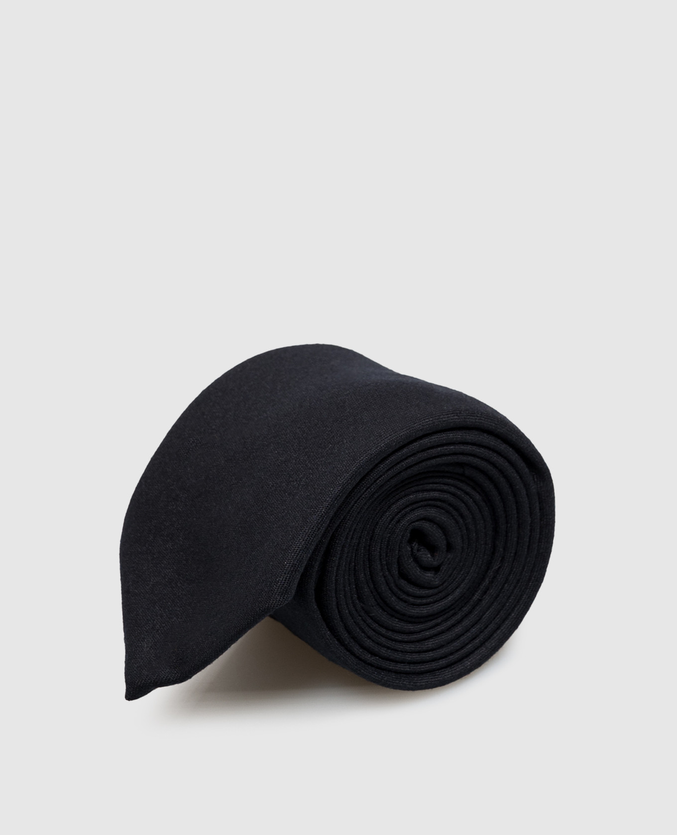 Blue wool tie