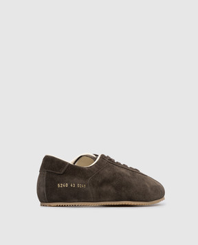 Common Project Brown suede Driving sneakers 5240