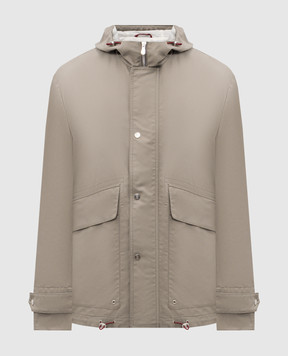 Brunello Cucinelli Khaki jacket MY4196574
