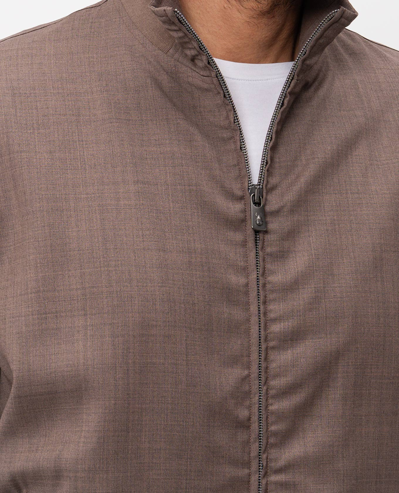 

Brown wool tracksuit CAPOBIANCO