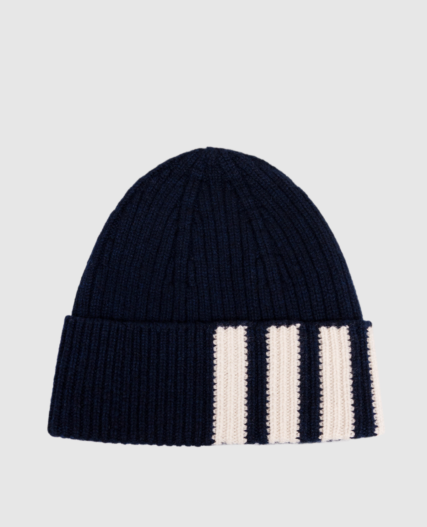Blue cashmere hat