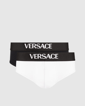 Versace Set of briefs with logo 10209841A14783