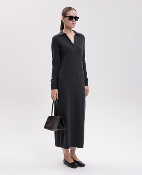 The Row Grey Paru cashmere dress R001262Y166