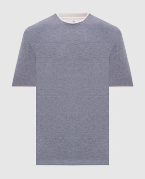 Brunello Cucinelli Melange gray T-shirt M0B137427