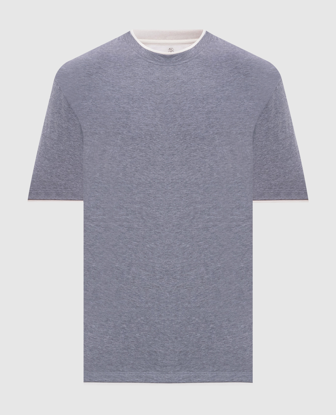 Melange gray T-shirt