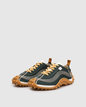 Ami Paris Green Mirage sneakers USN505AW0003m