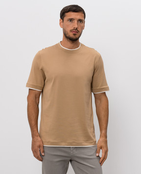 Brunello Cucinelli Brown T-shirt M0B137427