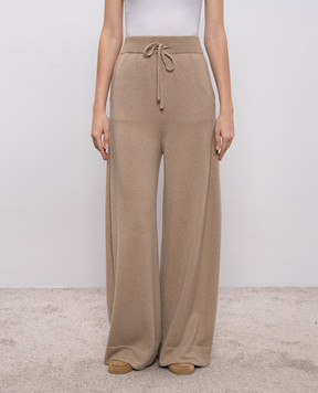 Demiur Beige cashmere pants CASH422