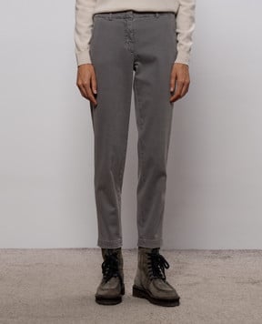 Peserico Gray pants A04793T302479