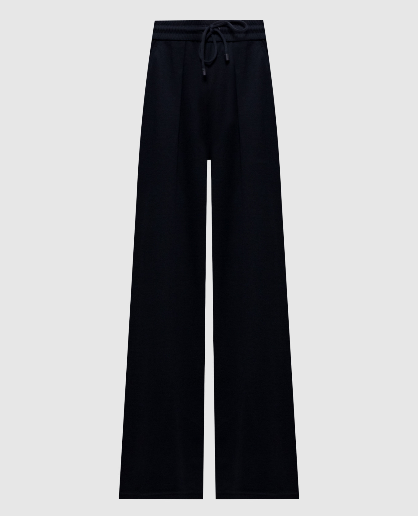 DANCING blue sweatpants with silk