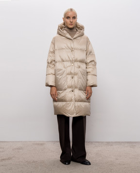 Max Mara Beige down jacket VELIERO MTCVELIERO