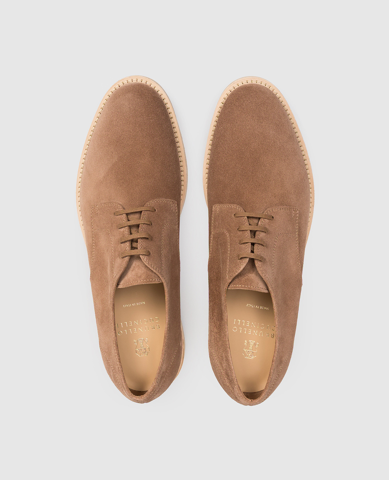 Brown suede deserts Brunello Cucinelli 4