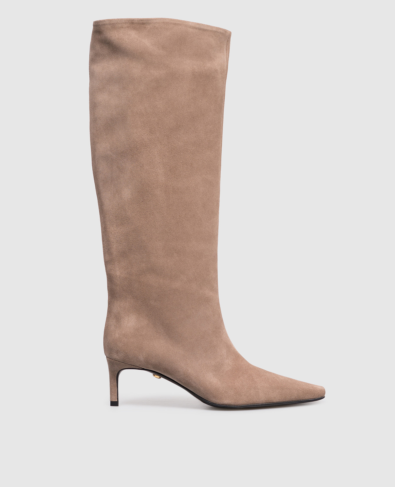 

Beige suede boots Babe Pay Pls