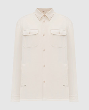 Stefano Ricci Beige wool shirt MDJ61001205650