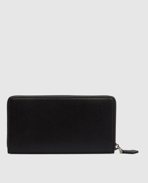 Dolce&Gabbana Black leather wallet with DG logo BP1672AU994