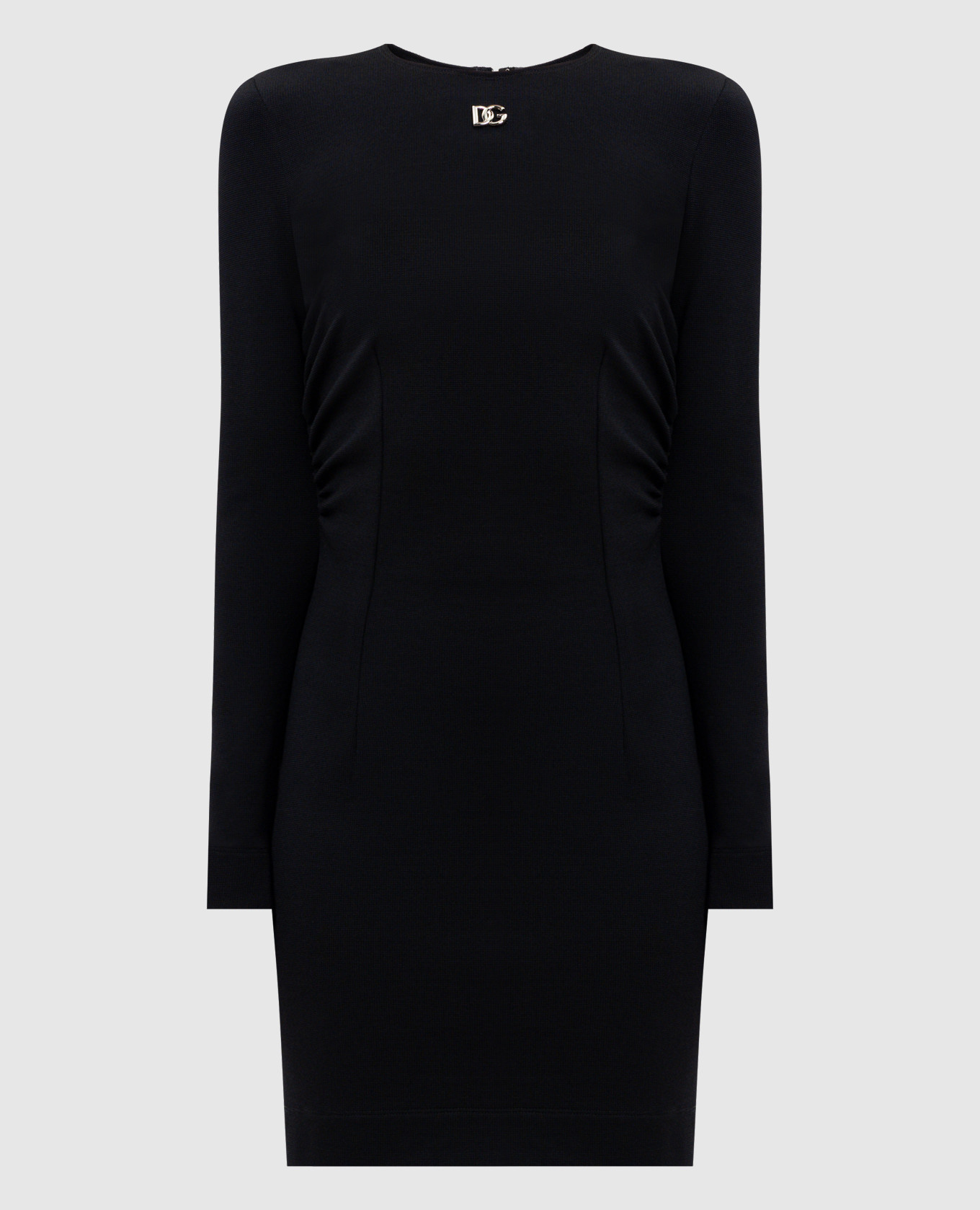 

Black mini dress with DG logo Dolce&Gabbana