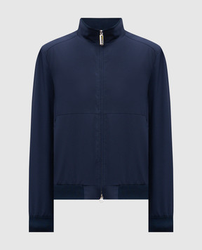 Stefano Ricci Blue jacket with logo MZJ5100110PL001H