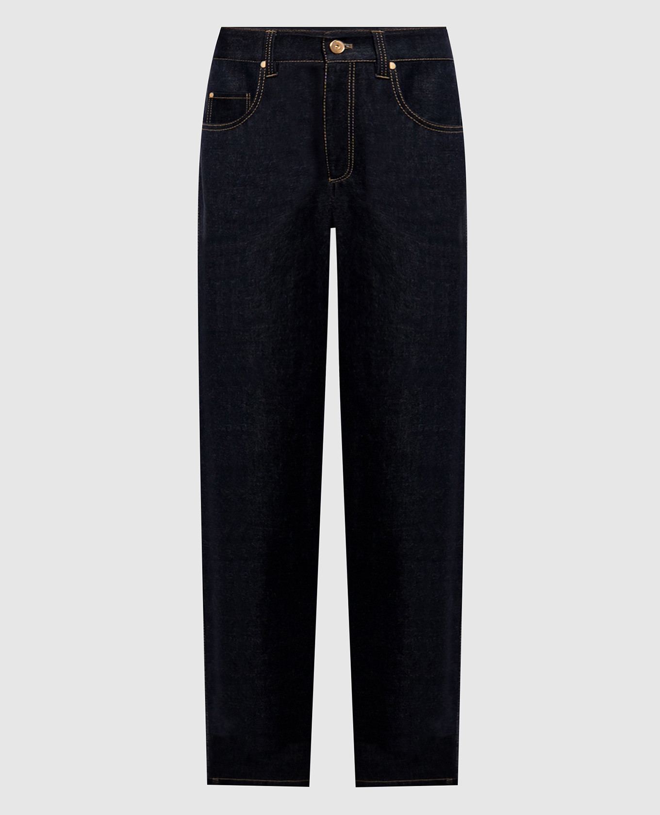 Blue jeans with a patch