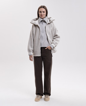 Parajumpers Noelle gray jacket 26WPWFLPF33