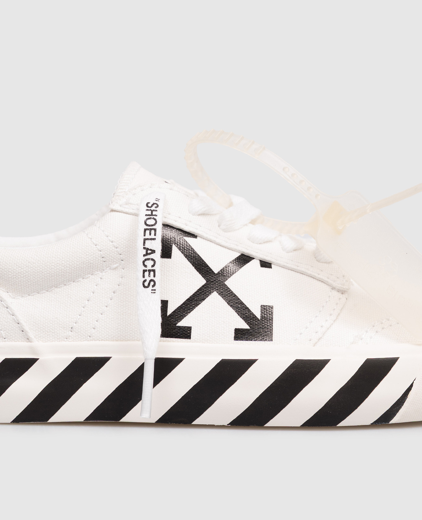 

White Vulcanized Undercut Sneakers Off-White