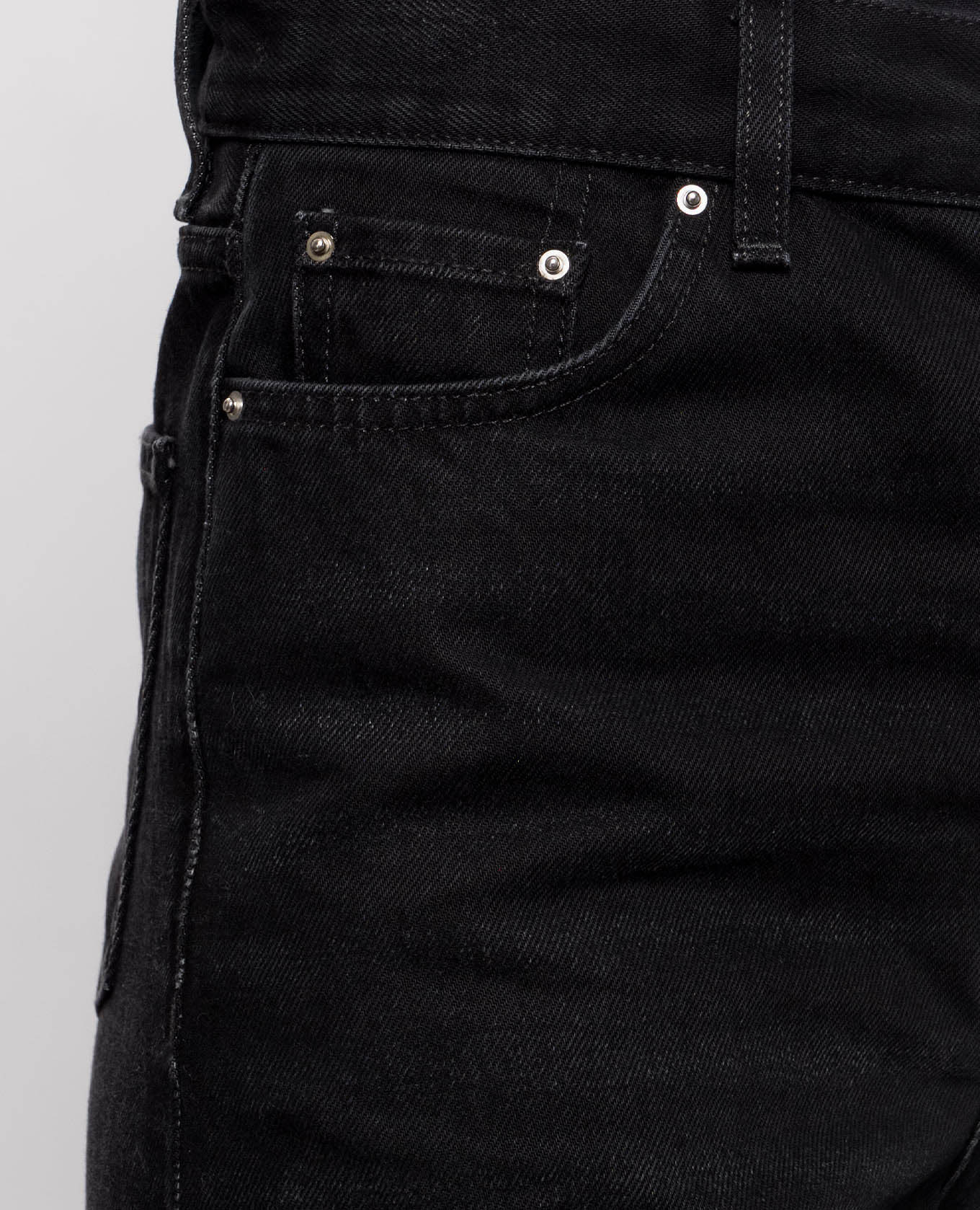 Black jeans with a worn effect Toteme 5
