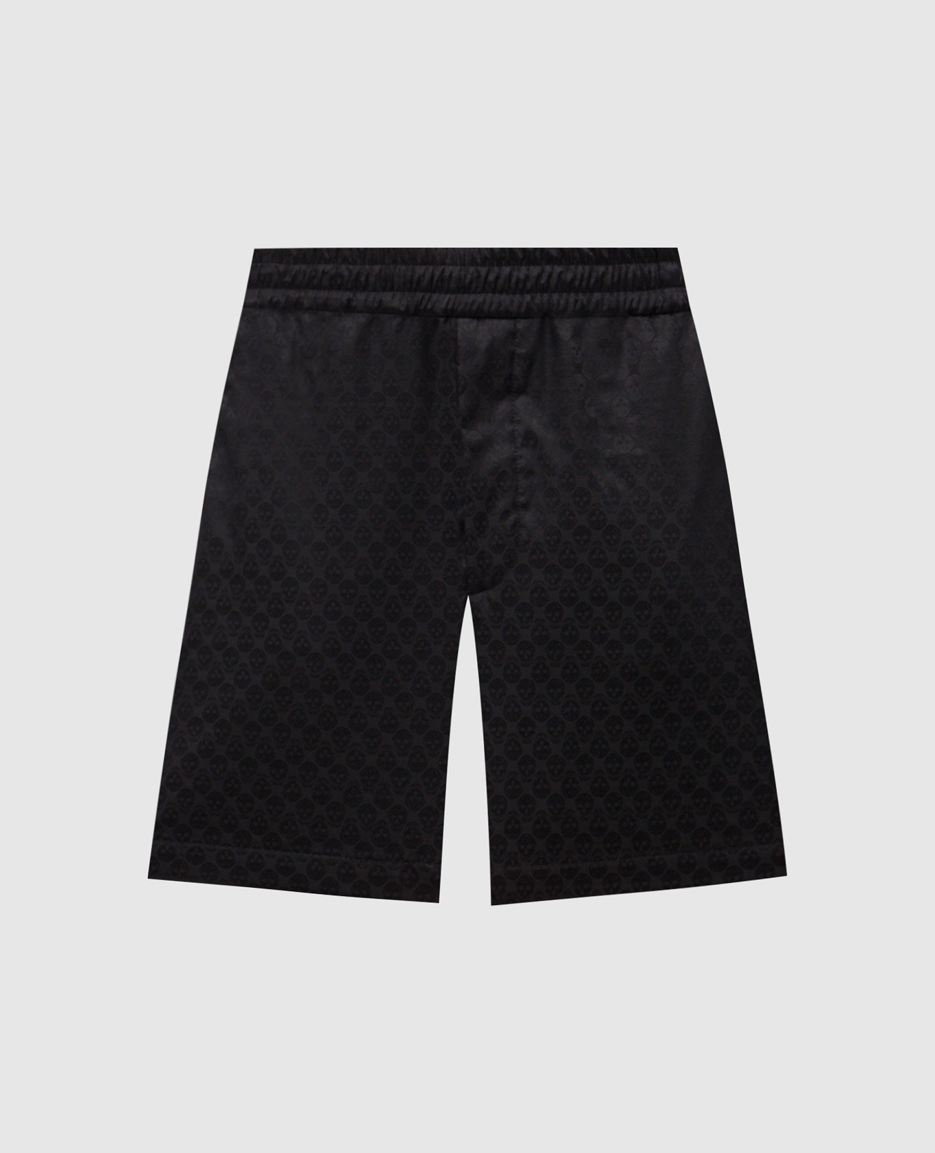 Black printed shorts Alexander McQueen