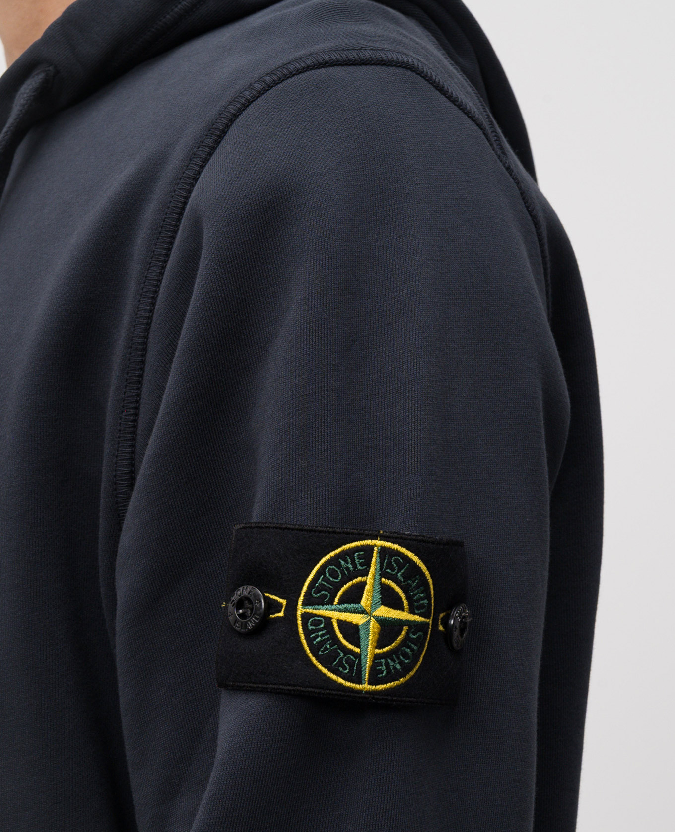 

Blue sports jacket with logo Stone Island