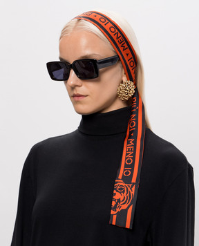 Fendi Wrappy double-sided twill tape with a printed inscription FXT011B1VD
