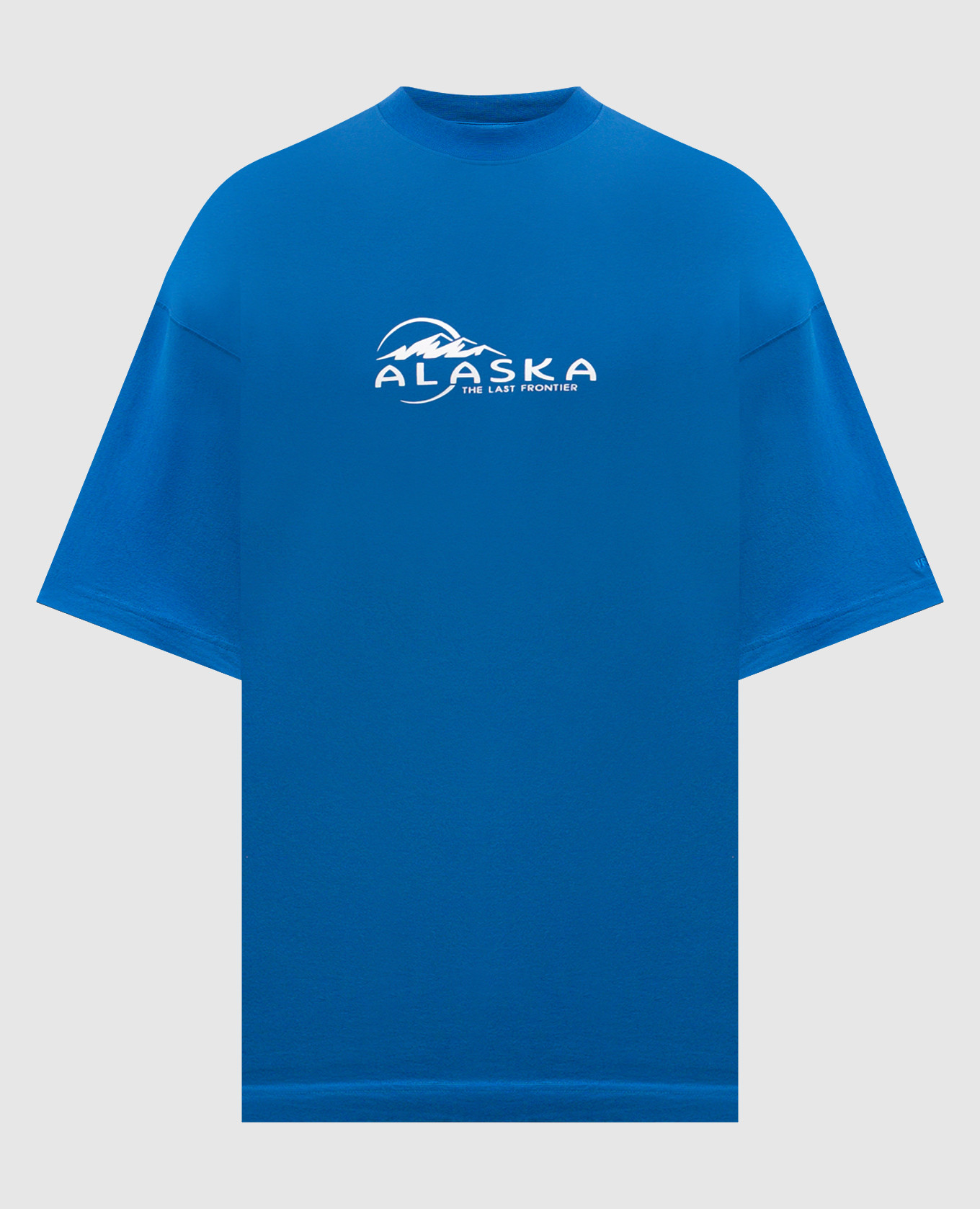 

Blue t-shirt with Alaska print Vetements