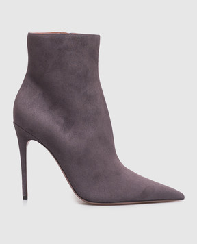 Paris Texas Purple suede ankle boots VERA PX1860XSA04