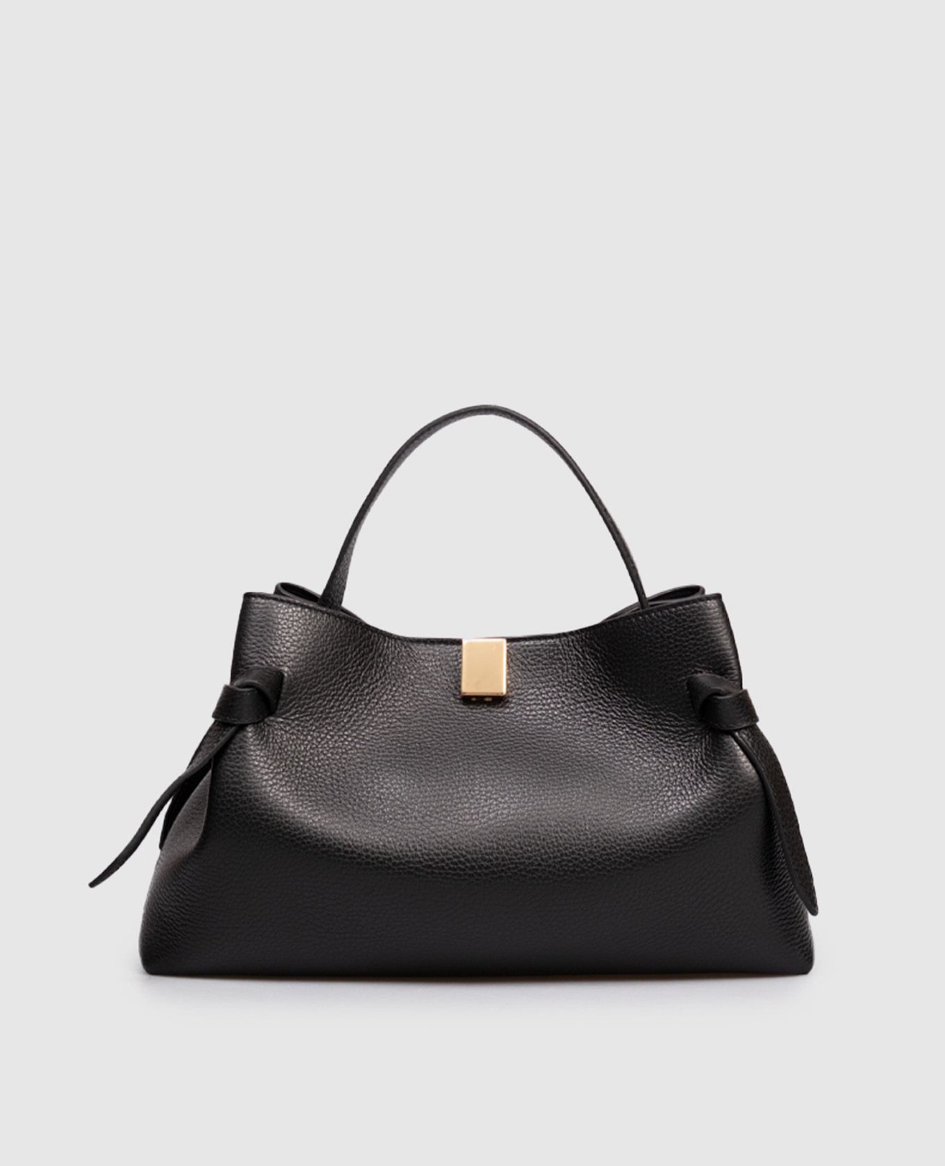 

Black Gyoza leather bag YUZEFI