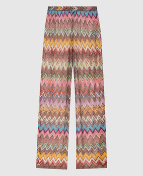 Missoni Pants with branded pattern with lurex MC25SI01BR014K