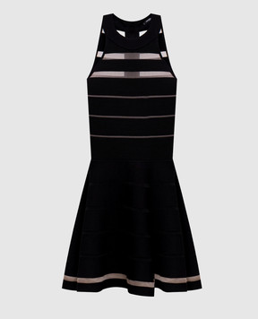Balmain Black mini dress GF0R5183KJ75