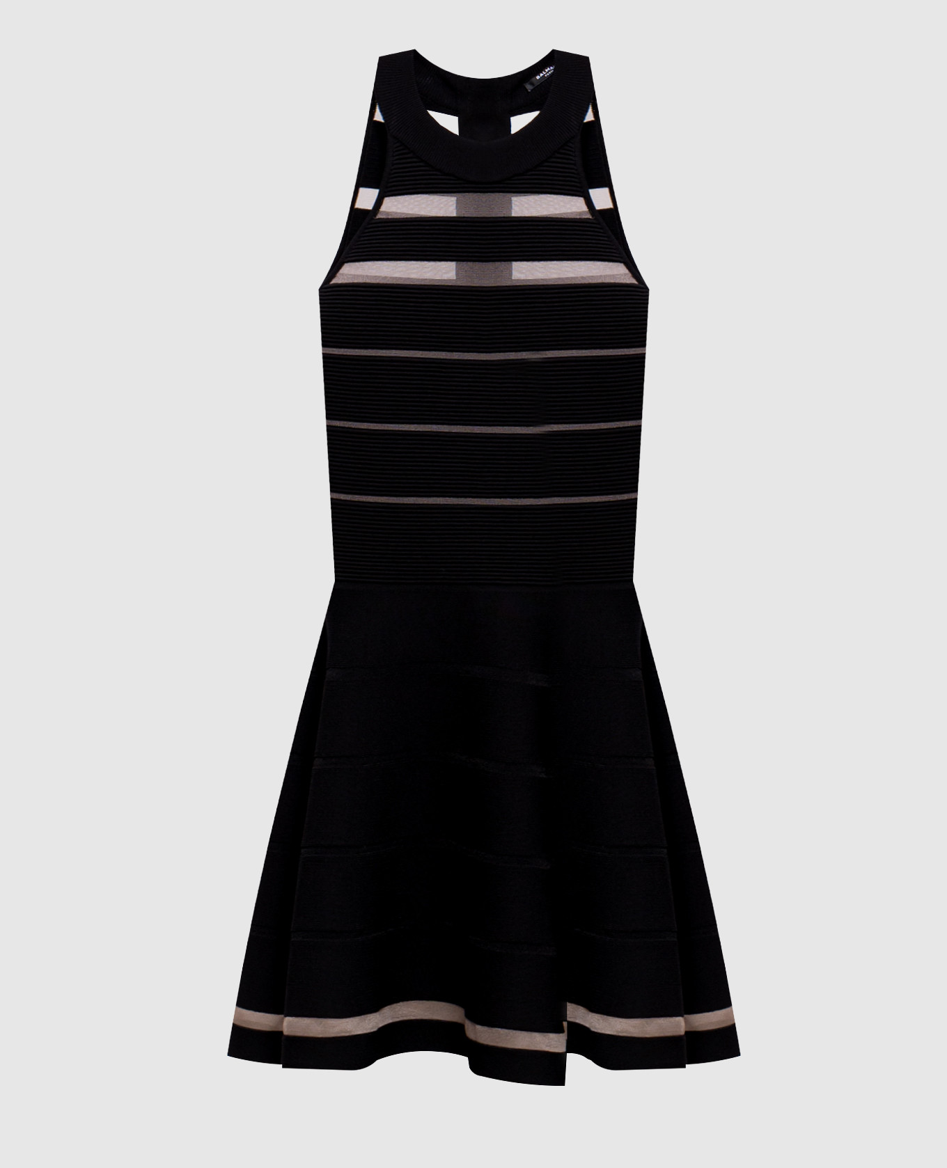 Black mini dress