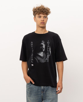 Misbhv Black Artificial Intelligence T-shirt 261U129
