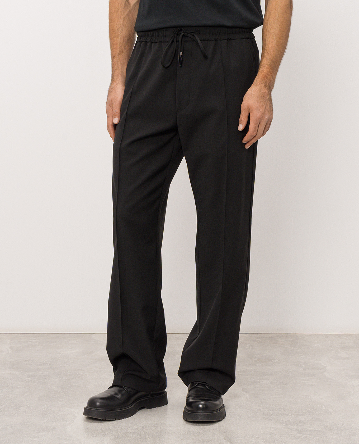 Black pants with wool Iceberg 3