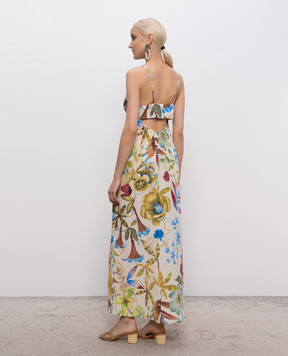 Momoni INCANTO ivory silk dress MODR03601MO