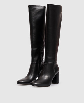 Premiata Black leather boots M7136NAPPA