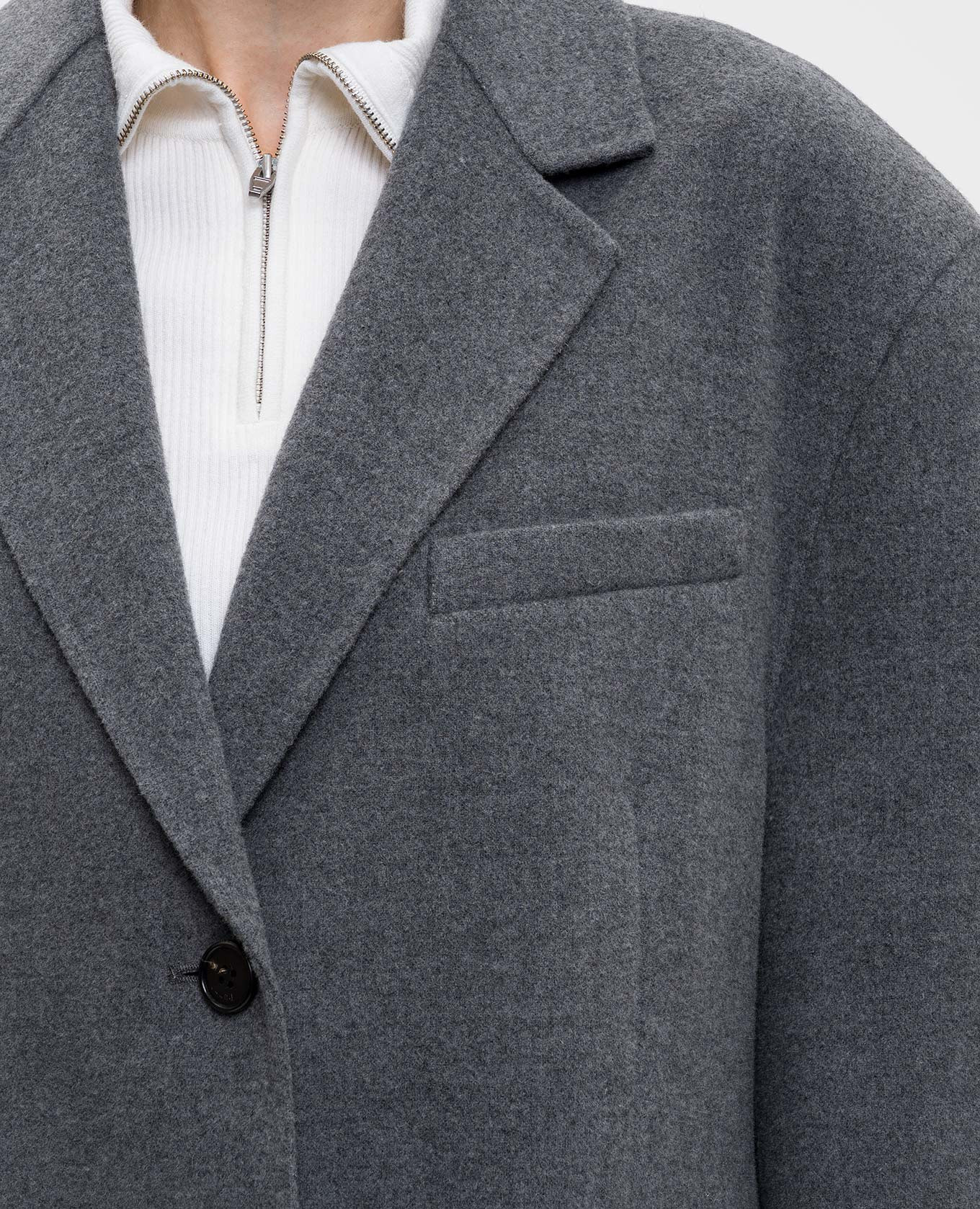 Gray wool and cashmere jacket Juun.j 5